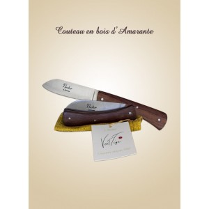 Couteau de Guyane en bois d'Amarante