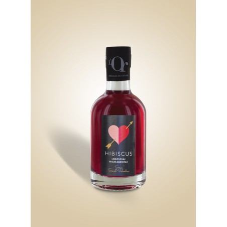 Liqueur d'hibiscus spéciale St Valentin