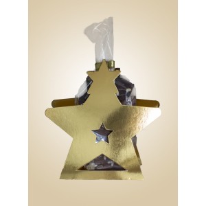 Figurines de Noël garnies de chocolat 100g