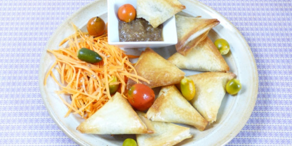 Samosas sucrés-salés